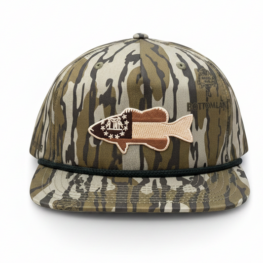Field Series GA Largemouth Bass - Adjustable Cap - Dixie Fowl Company