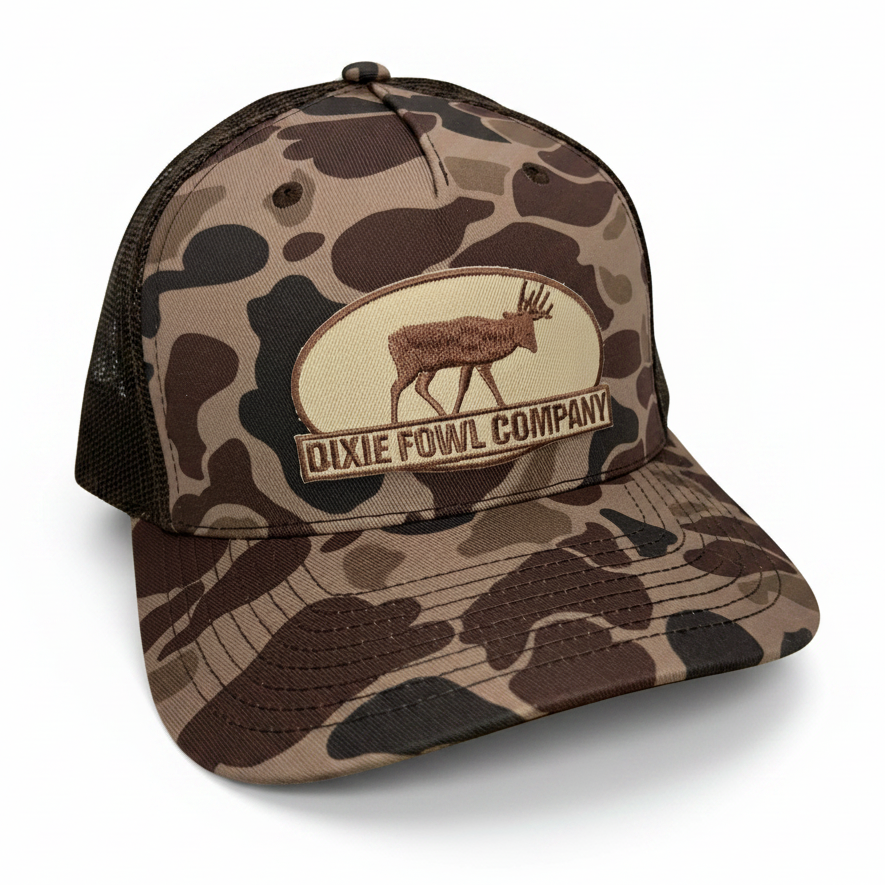 Dixie Fowl Co Signature Bruiser Logo - Adjustable Cap - Dixie Fowl Company