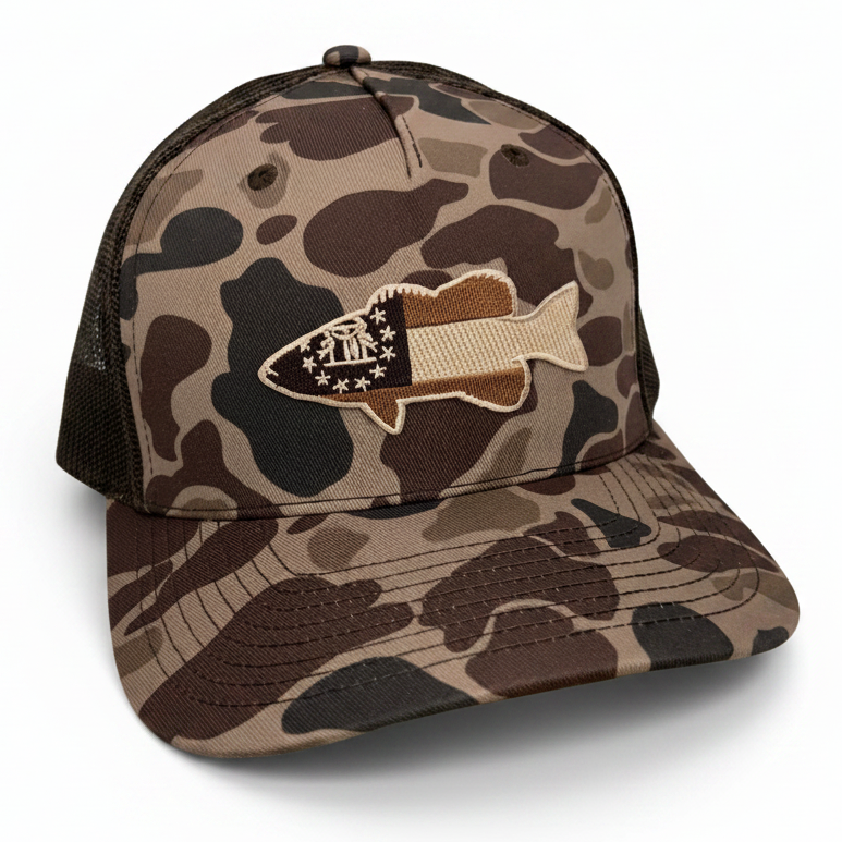 Field Series GA Largemouth Bass - Adjustable Cap - Dixie Fowl Company
