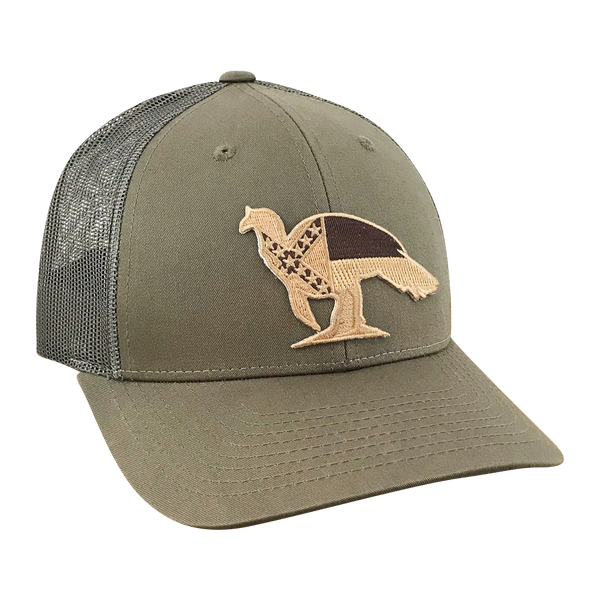 Field Series MS Wary Tom Turkey - Adjustable Hat - Dixie Fowl Co