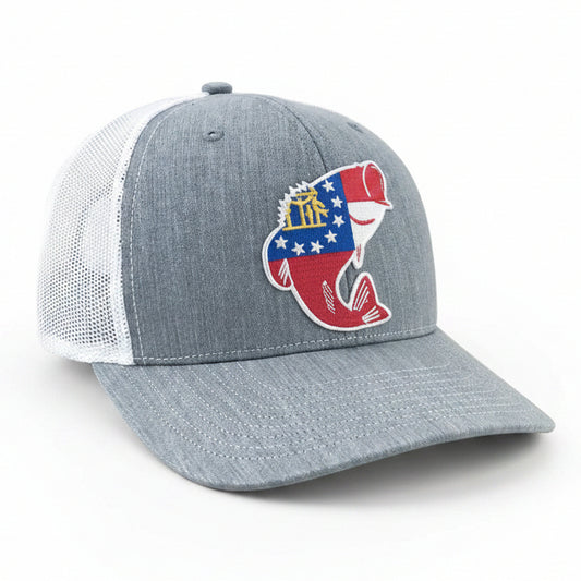 GA Bass - Adjustable Cap - Dixie Fowl Company - Hat