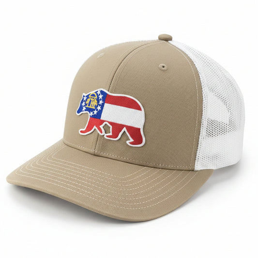 GA Black Bear - Adjustable Cap - Dixie Fowl Company - Hat