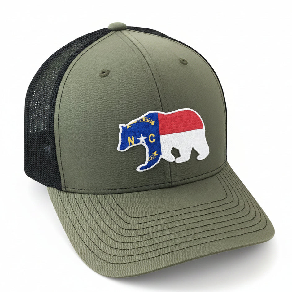NC Black Bear - Adjustable Cap - Dixie Fowl Company -