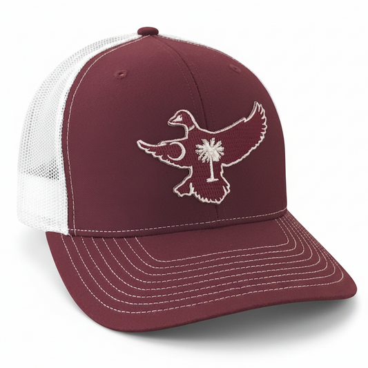 "Game Day Palmetto" - SC Mallard - Adjustable Cap - Dixie Fowl Company - Hat