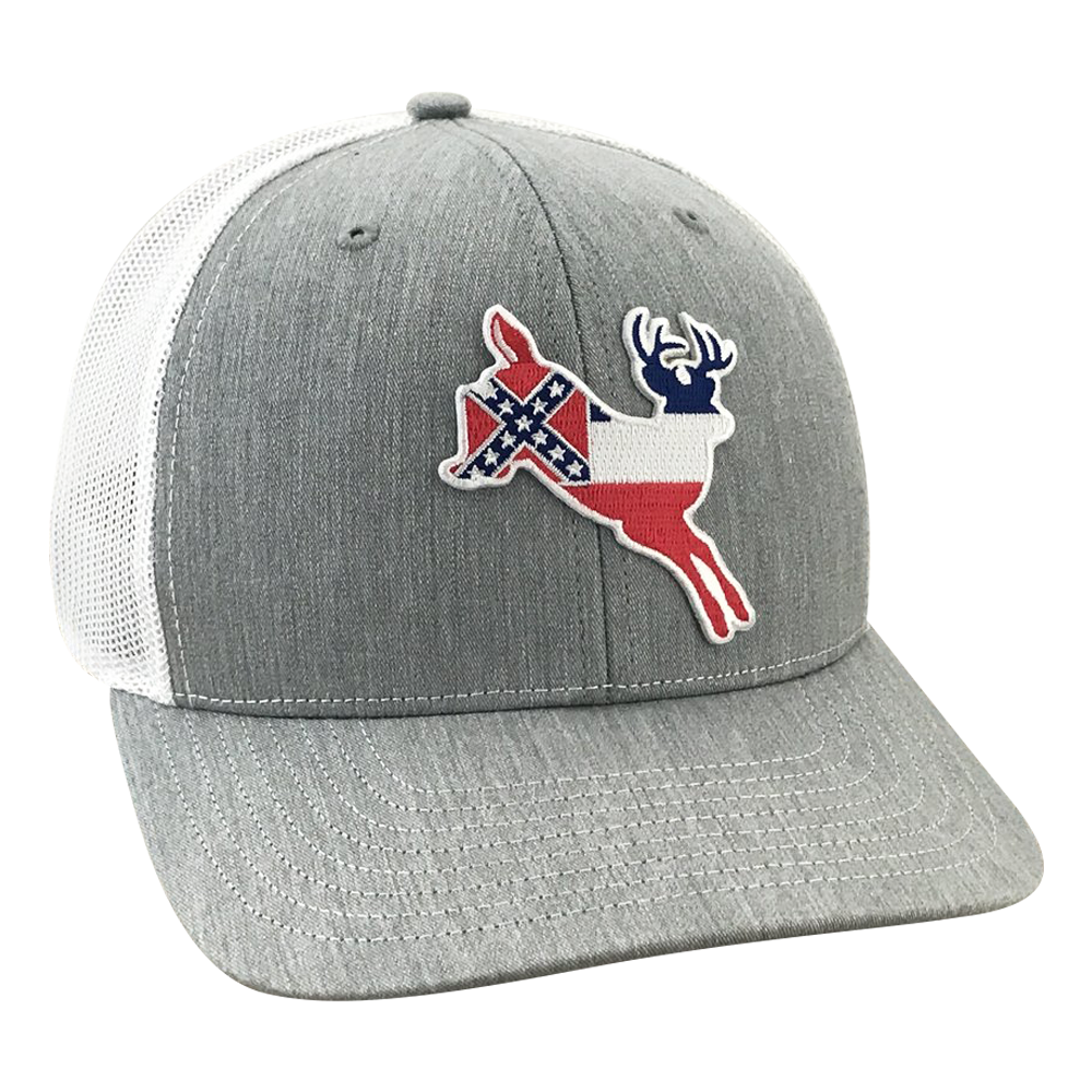 MS Whitetail - Adjustable Cap - Dixie Fowl Company - Hat