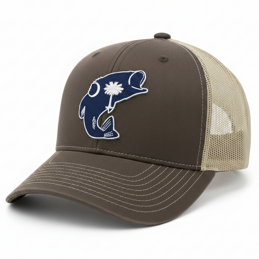SC Bass - Adjustable Cap - Dixie Fowl Company - Hat