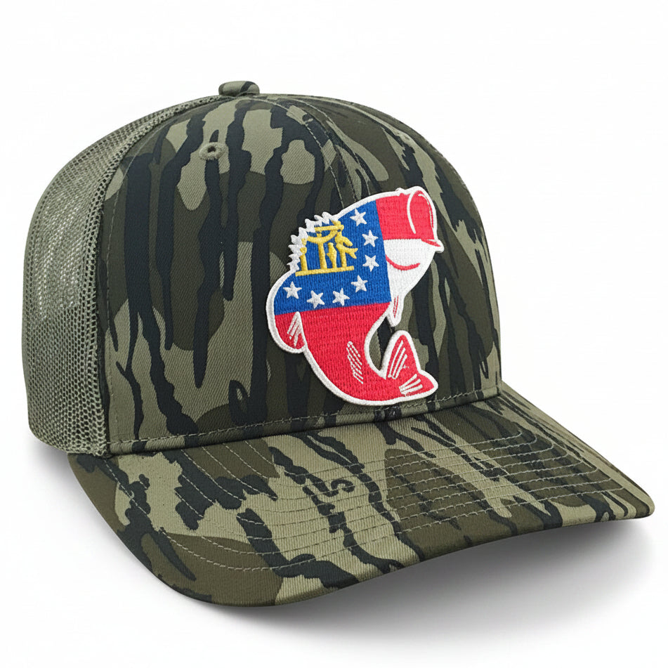 GA Bass - Adjustable Cap - Dixie Fowl Company - Hat
