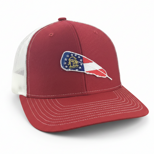 GA Turkey Feather - Adjustable Cap - Dixie Fowl Company