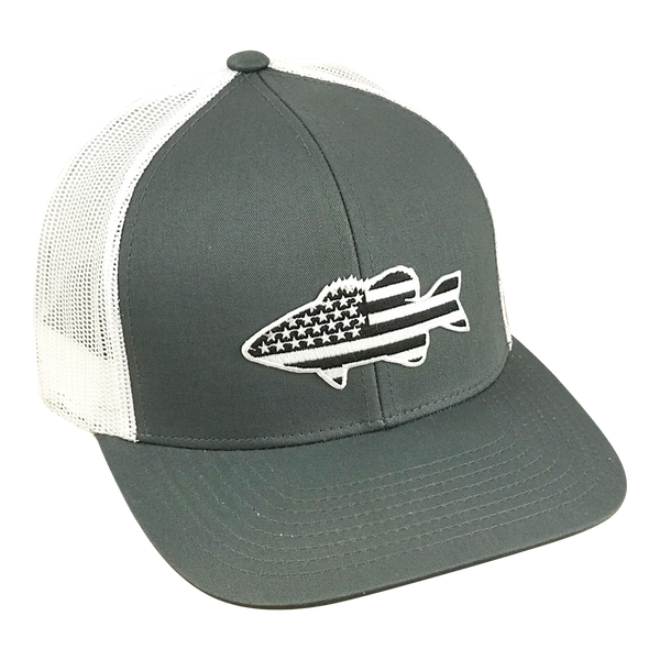 Old Glory Midnight Bass - Adjustable Cap - Dixie Fowl Company - Hat