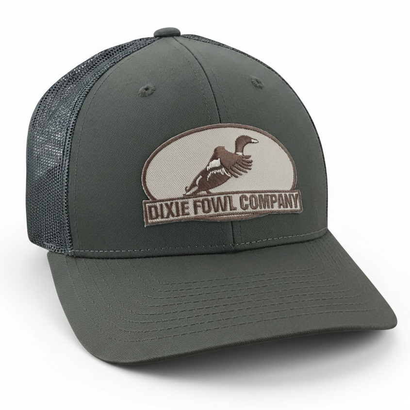 Dixie Fowl Co Signature Duck Logo - Adjustable Cap - Dixie Fowl Company - Hat