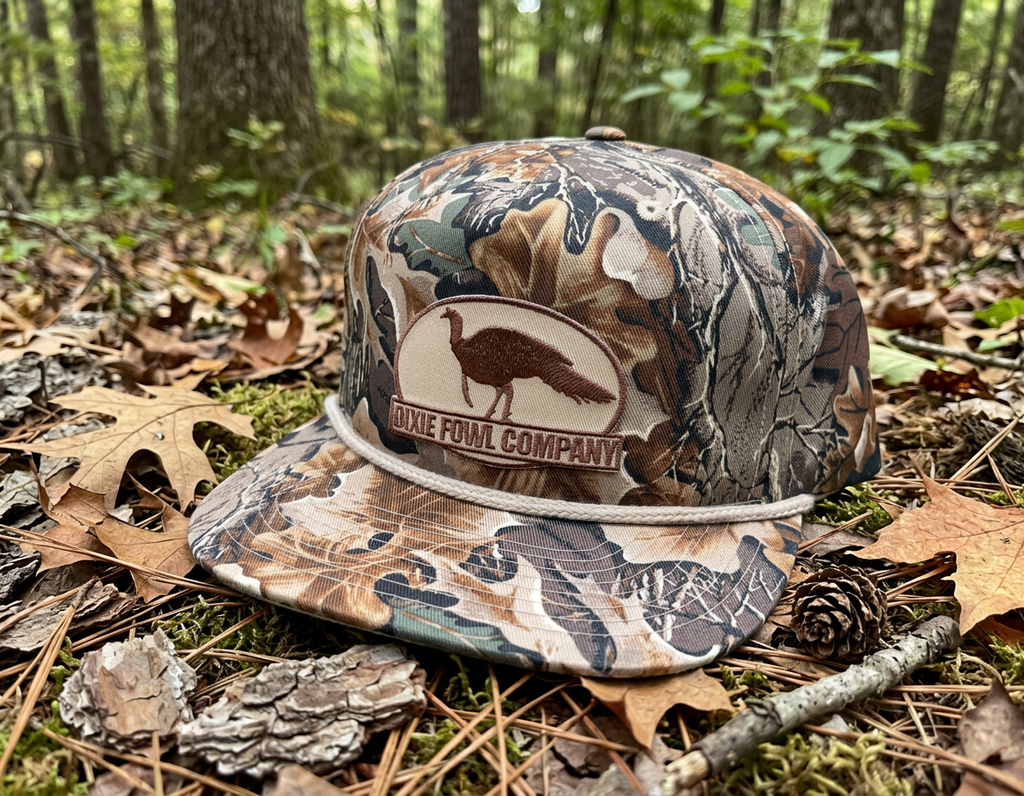 Dixie Fowl Co Signature Turkey Logo - Adjustable cap