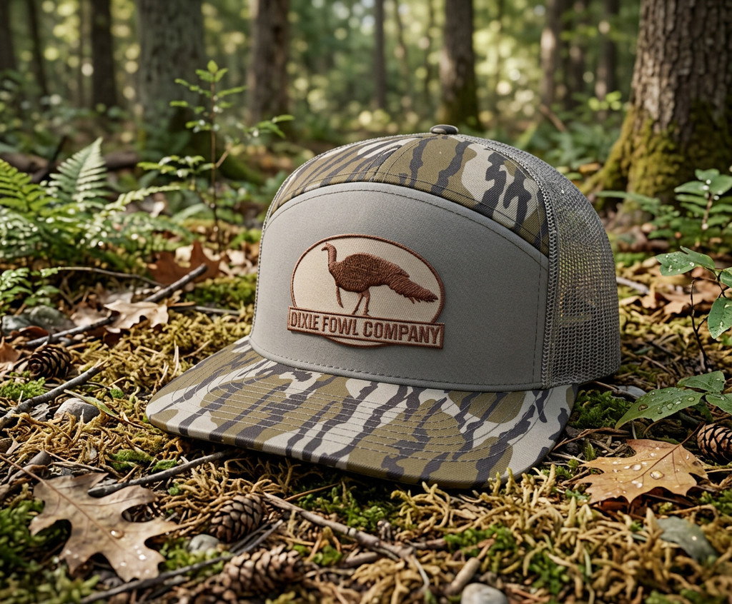 Dixie Fowl Co Signature Turkey Logo - Adjustable cap