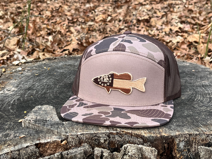 Field Series GA Largemouth Bass - Adjustable Cap - Dixie Fowl Company