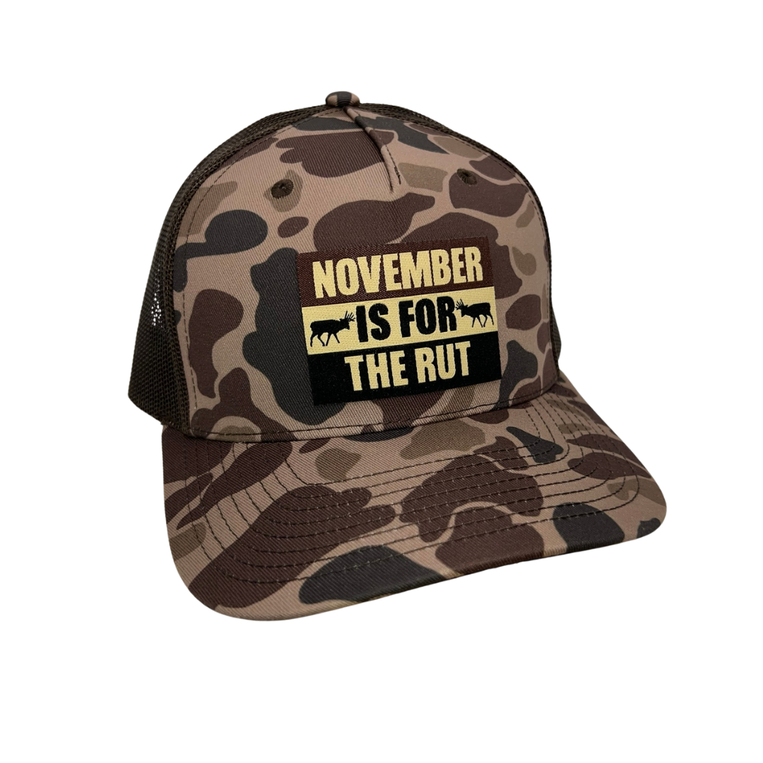 November is for the RUT - Adjustable Cap - Dixie Fowl Company