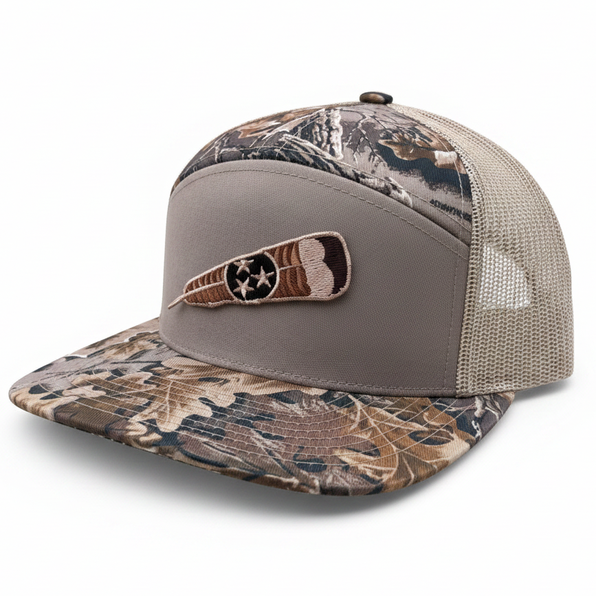 Field Series TN Turkey Feather - Adjustable Cap - Dixie Fowl Company