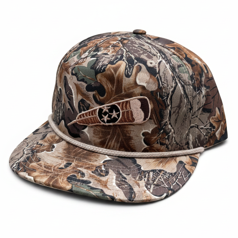 Field Series TN Turkey Feather - Adjustable Cap - Dixie Fowl Company
