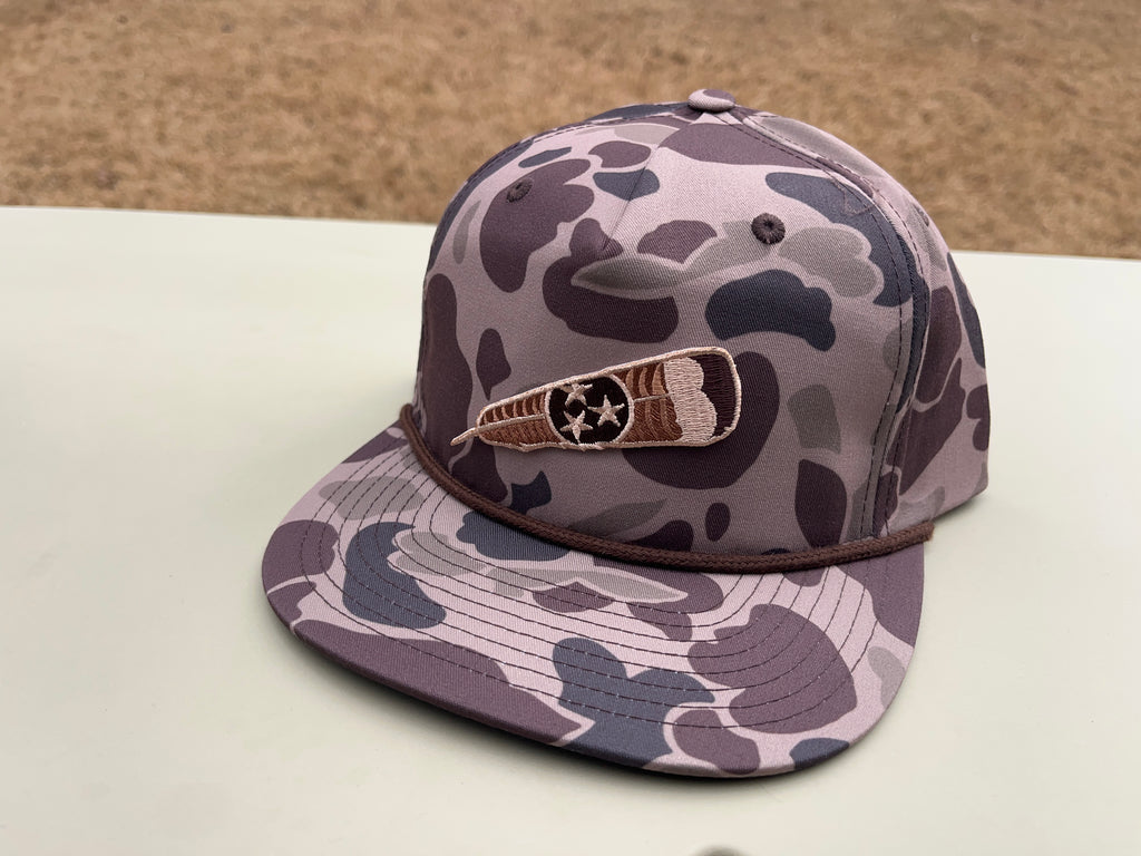 Field Series TN Turkey Feather - Adjustable Cap - Dixie Fowl Company