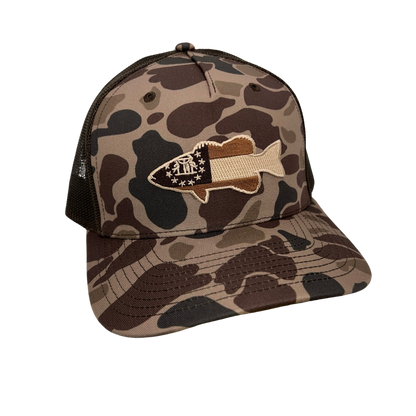 Field Series GA Largemouth Bass - Adjustable Cap - Dixie Fowl Company