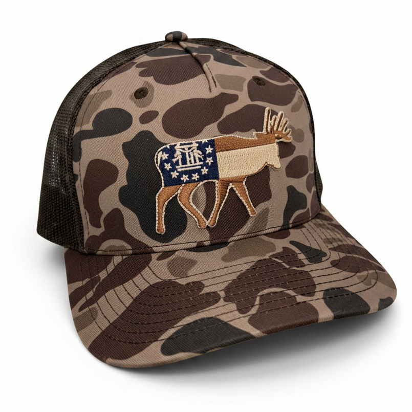 Field Series GA Bruiser Buck - Adjustable Cap - Dixie Fowl Company
