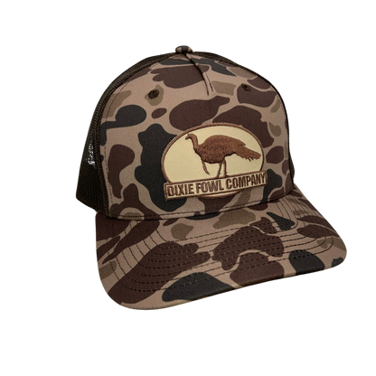 Dixie Fowl Co Signature Turkey Logo - Adjustable cap - Dixie Fowl Company