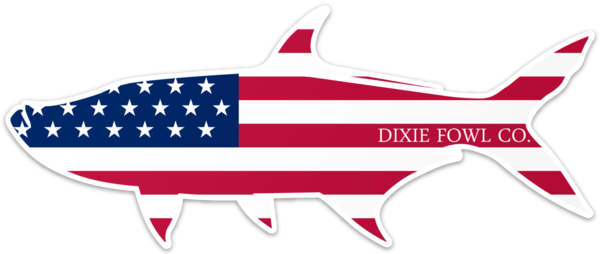 Old Glory American Flag Tarpon - Adjustable Cap - Dixie Fowl Co - Dixie  Fowl Company
