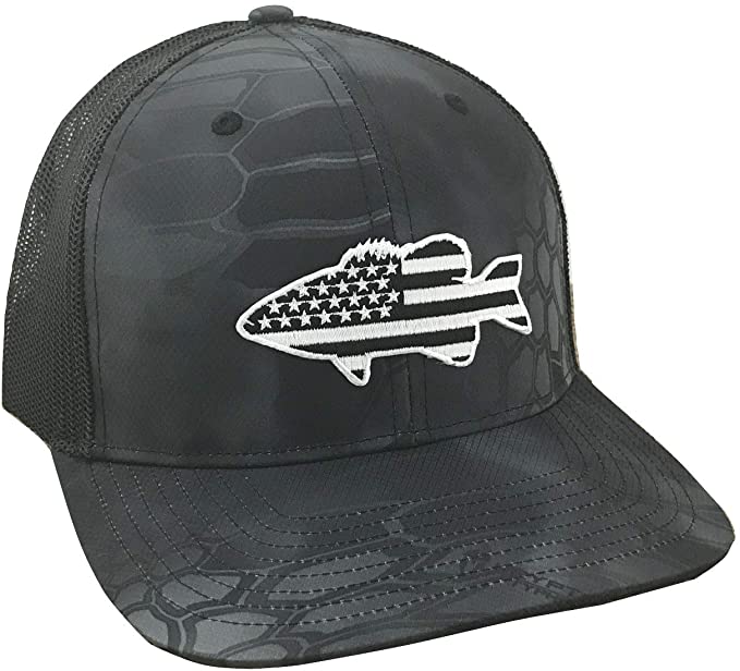 Old Glory Midnight Bass - Adjustable Cap - Dixie Fowl Company - Hat