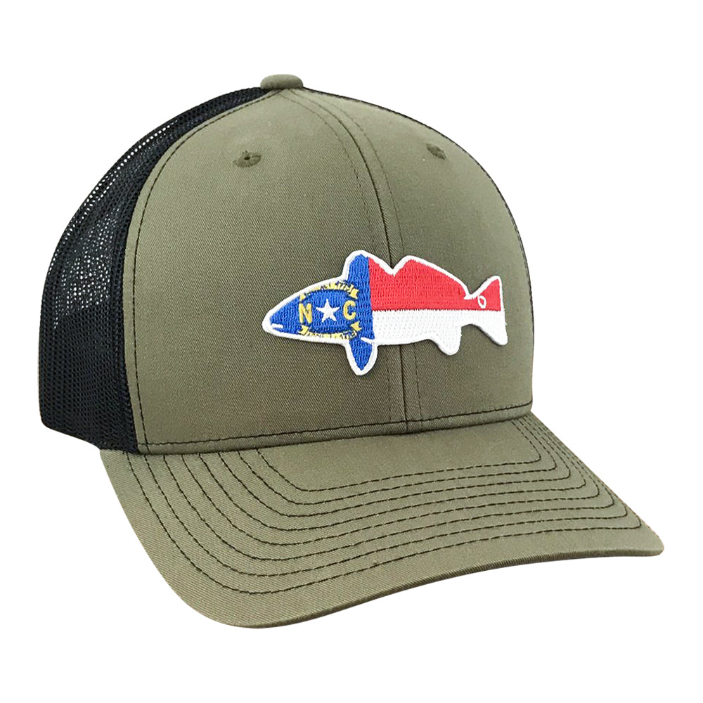NC Redfish - Adjustable Cap - Dixie Fowl Company - Hat