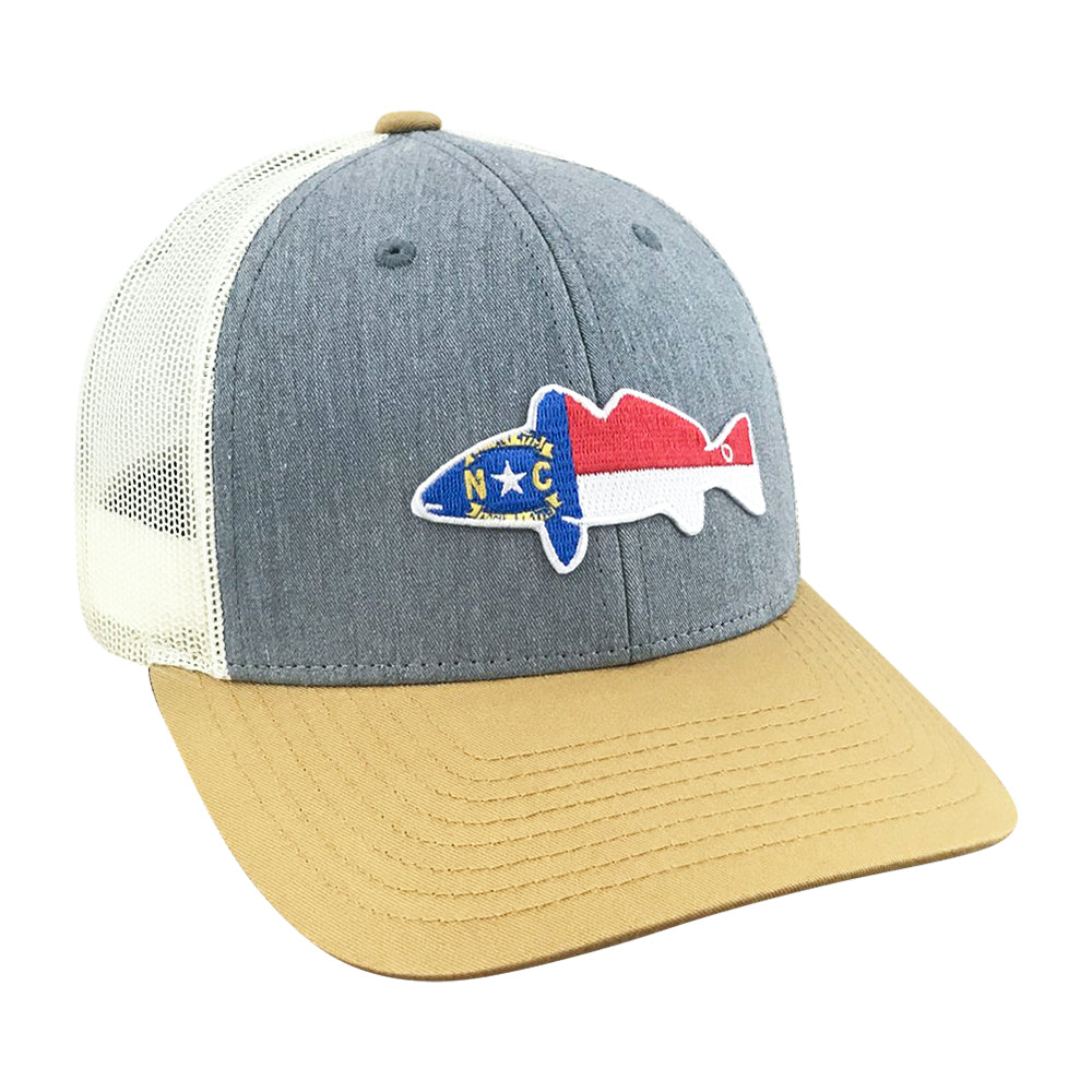 NC Redfish - Adjustable Cap - Dixie Fowl Company - Hat