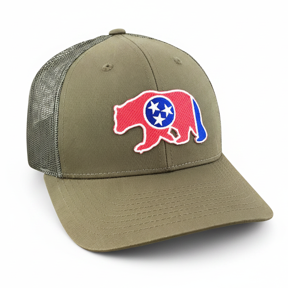 TN Black Bear - Adjustable Cap - Dixie Fowl Company - Hat