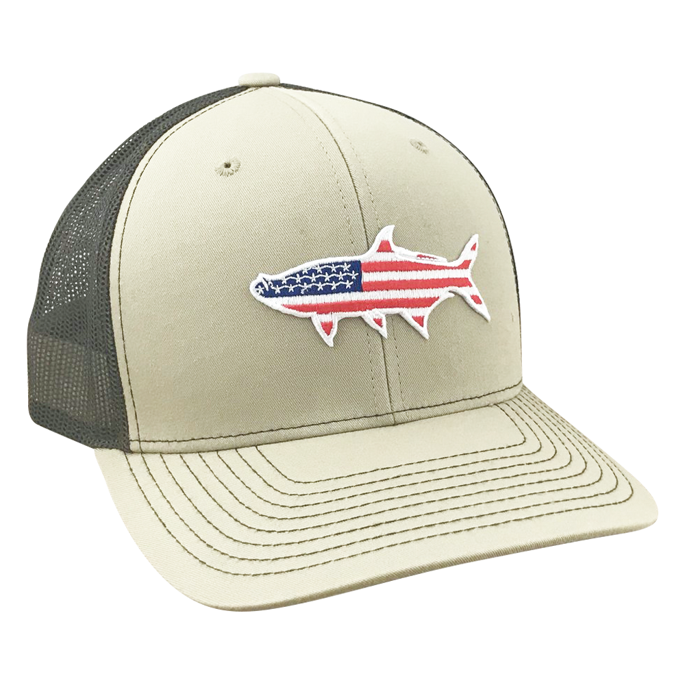 Old Glory Tarpon - Adjustable Cap - Dixie Fowl Company - Hat
