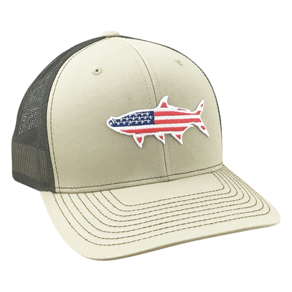 Old Glory Tarpon - Adjustable Cap - Dixie Fowl Company - Hat