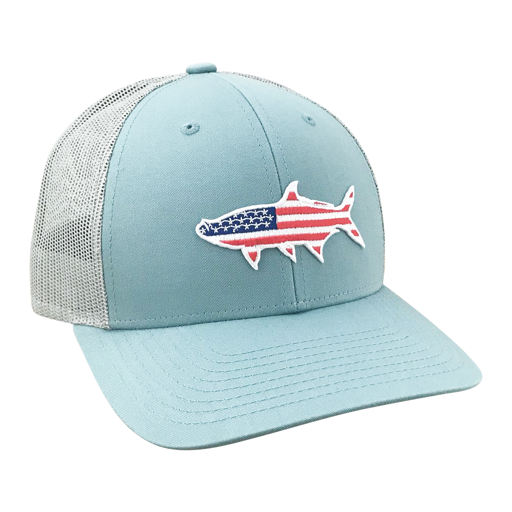 Old Glory Tarpon - Adjustable Cap - Dixie Fowl Company - Hat