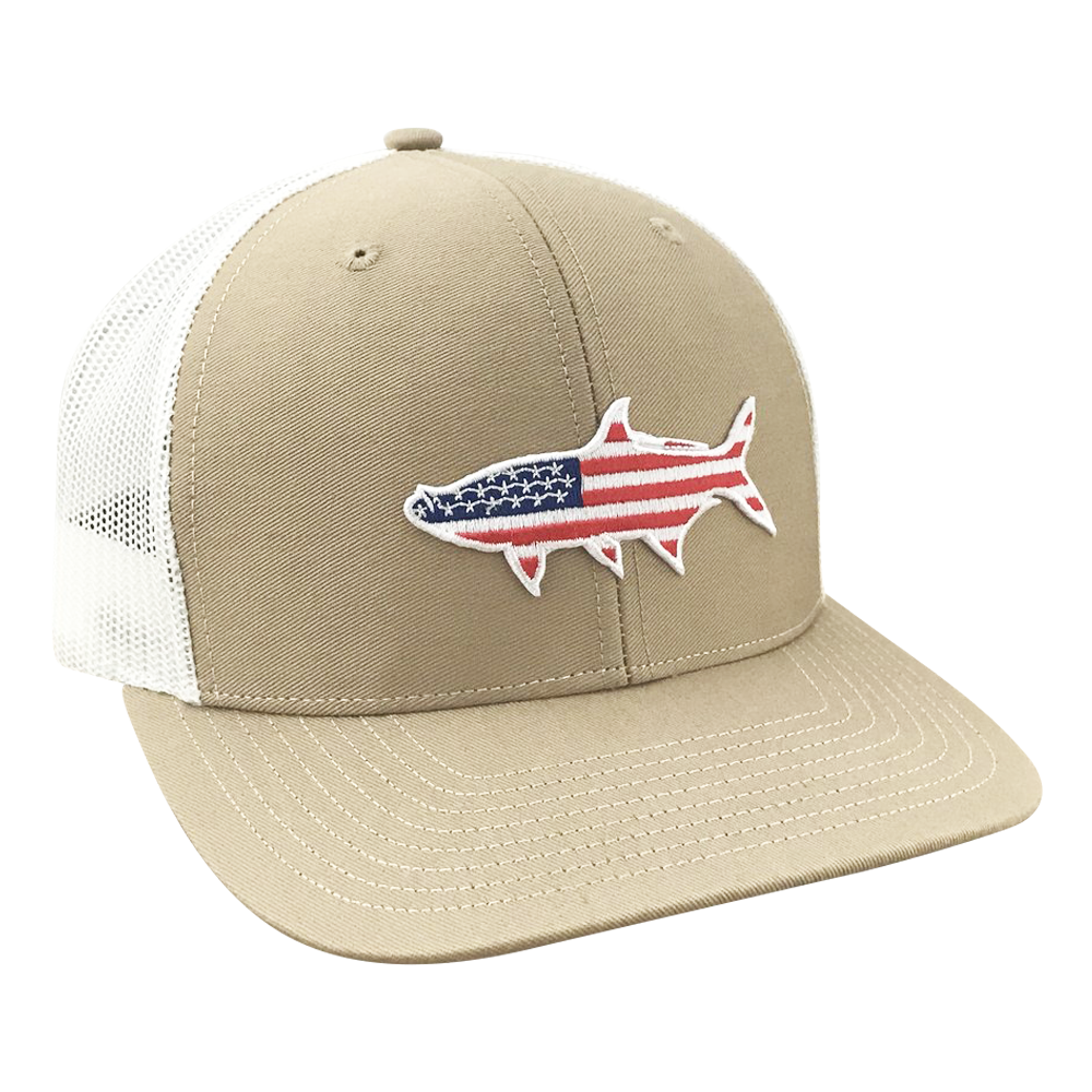 Old Glory Tarpon - Adjustable Cap - Dixie Fowl Company - Hat
