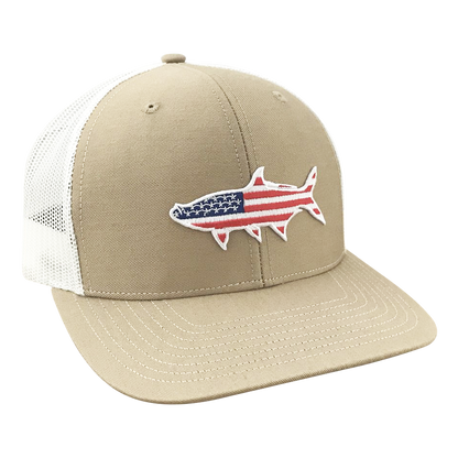 Old Glory Tarpon - Adjustable Cap - Dixie Fowl Company - Hat