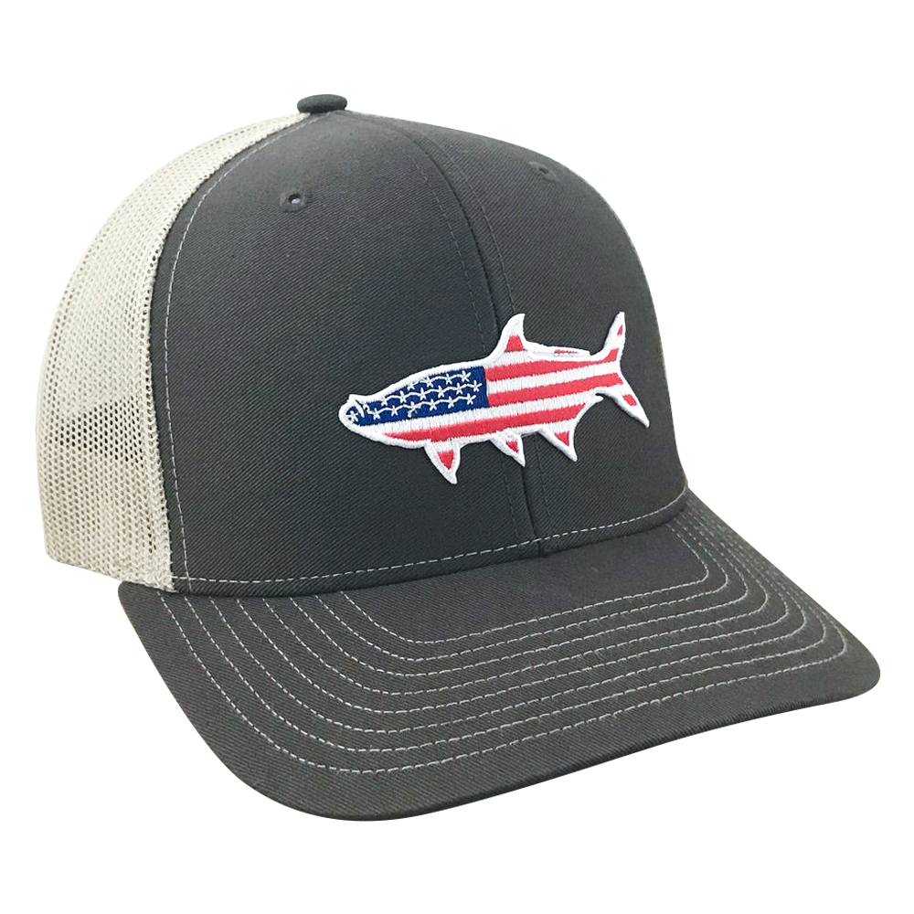 Old Glory Tarpon - Adjustable Cap - Dixie Fowl Company - Hat