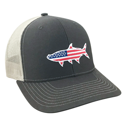 Old Glory Tarpon - Adjustable Cap - Dixie Fowl Company - Hat