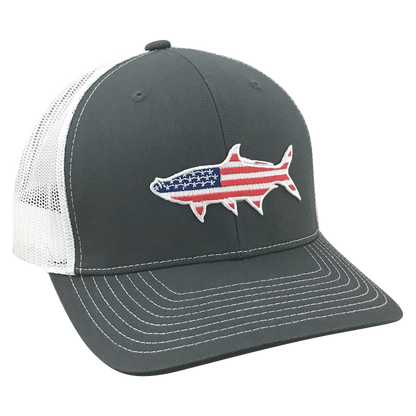 Old Glory Tarpon - Adjustable Cap - Dixie Fowl Company - Hat