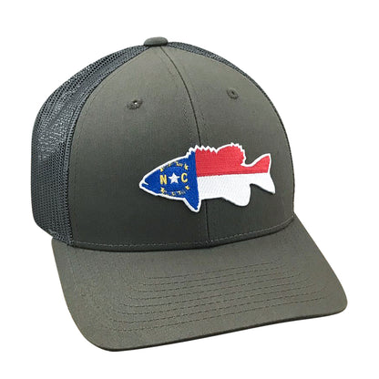 NC Largemouth Bass - Adjustable Cap - Dixie Fowl Company - Hat