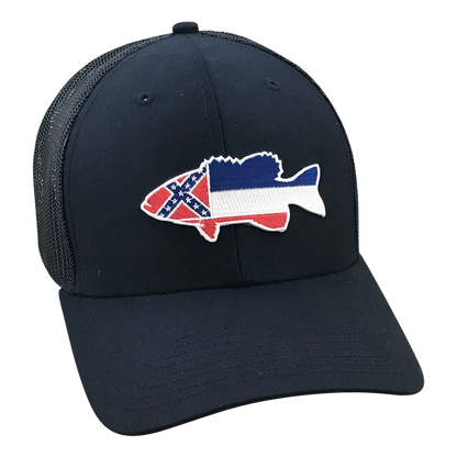 MS Largemouth Bass - Adjustable Cap - Dixie Fowl Company - Hat