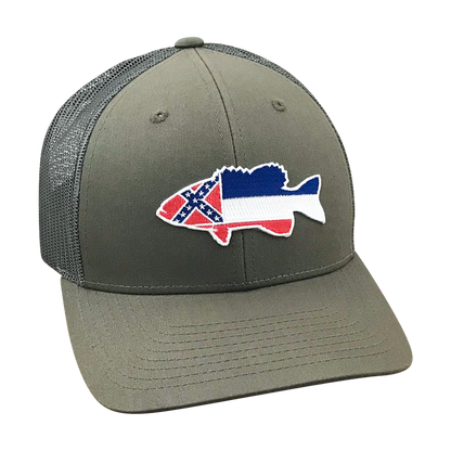MS Largemouth Bass - Adjustable Cap - Dixie Fowl Company - Hat