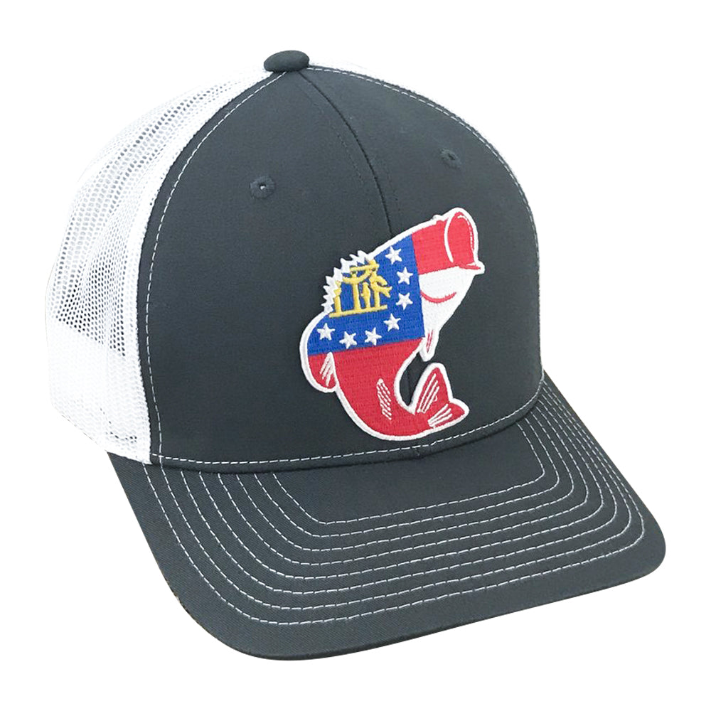 GA Bass - Adjustable Cap - Dixie Fowl Company - Hat