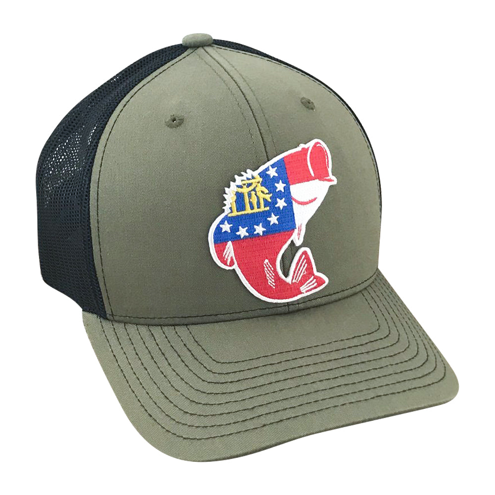 GA Bass - Adjustable Cap - Dixie Fowl Company - Hat