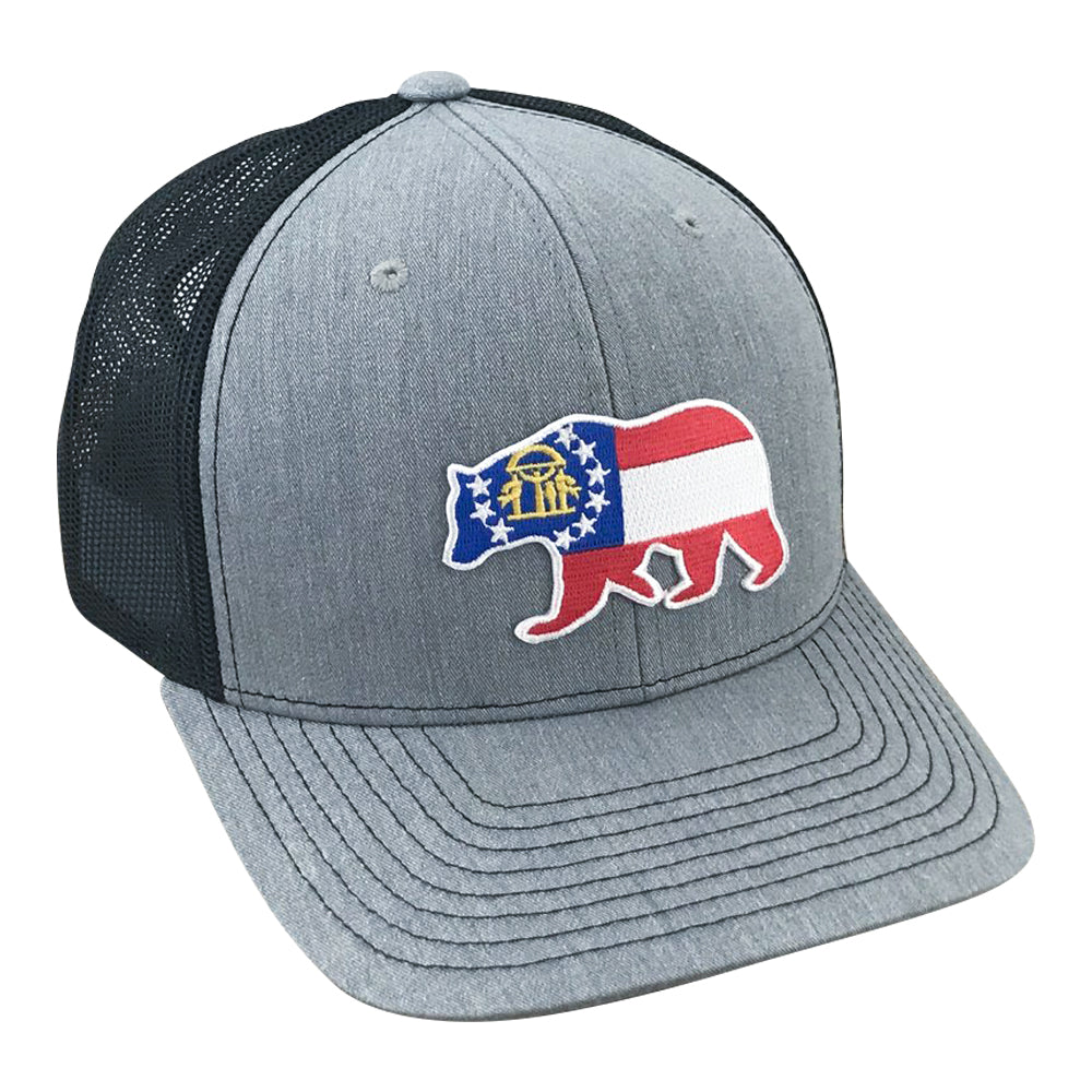 GA Black Bear - Adjustable Cap - Dixie Fowl Company - Hat