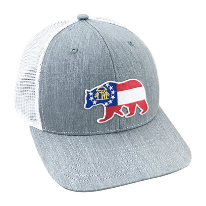 GA Black Bear - Adjustable Cap - Dixie Fowl Company - Hat
