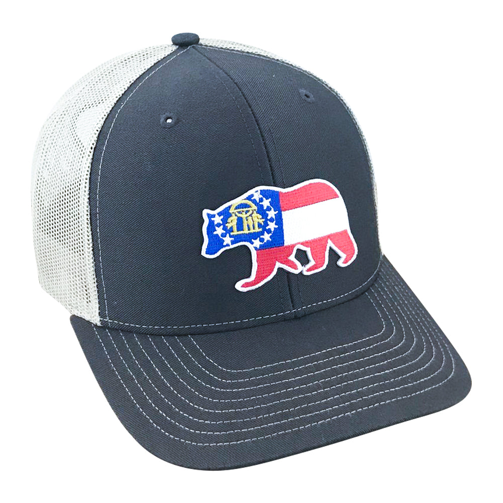 GA Black Bear - Adjustable Cap - Dixie Fowl Company - Hat
