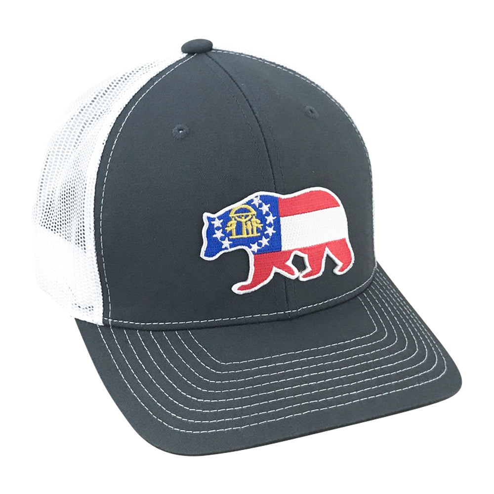 GA Black Bear - Adjustable Cap - Dixie Fowl Company - Hat