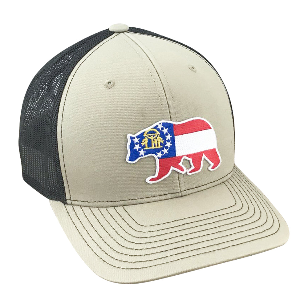 GA Black Bear - Adjustable Cap - Dixie Fowl Company - Hat