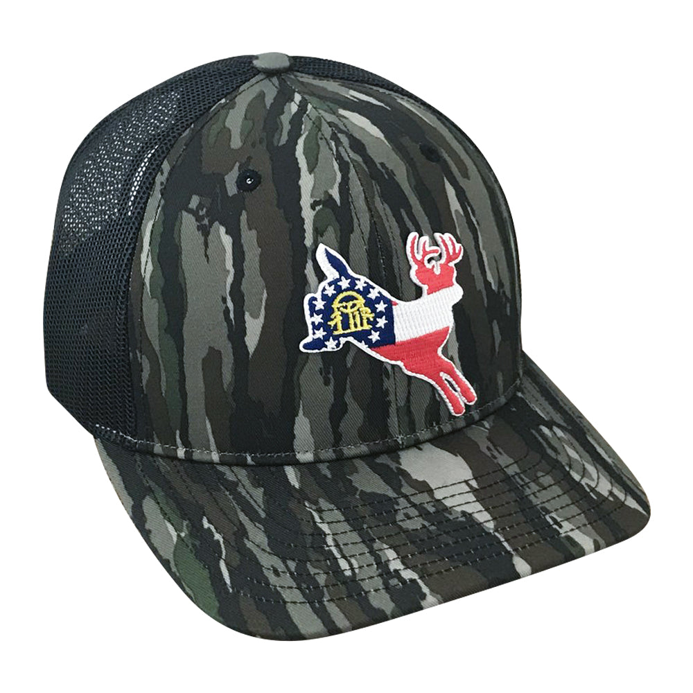 GA Whitetail - Adjustable Cap - Dixie Fowl Company - Hat