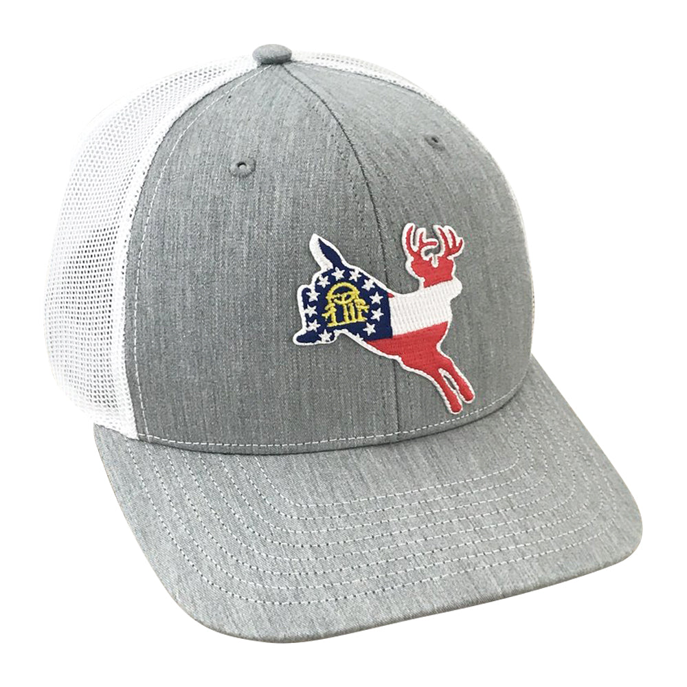 GA Whitetail - Adjustable Cap - Dixie Fowl Company - Hat