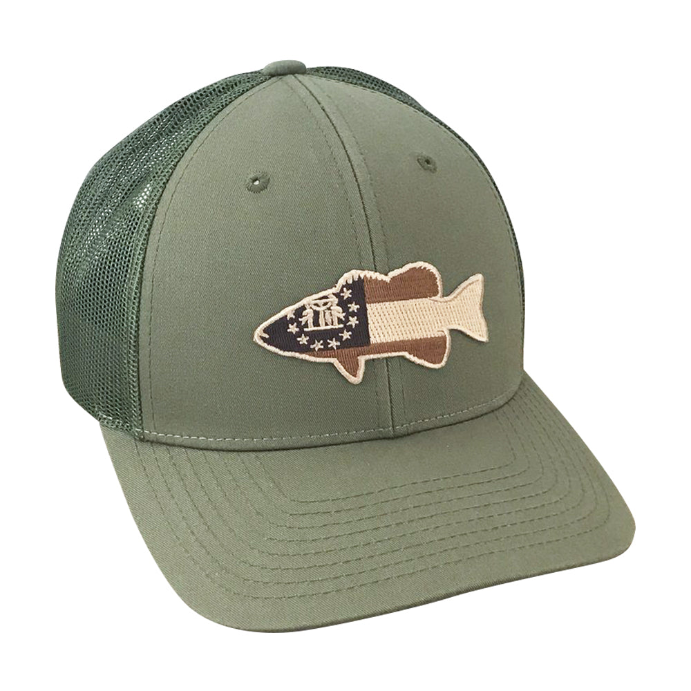 Field Series GA Largemouth Bass - Adjustable Cap - Dixie Fowl Company - Hat